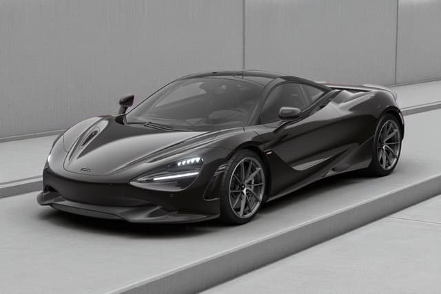 Mclaren 750s Onyx Black Color Image